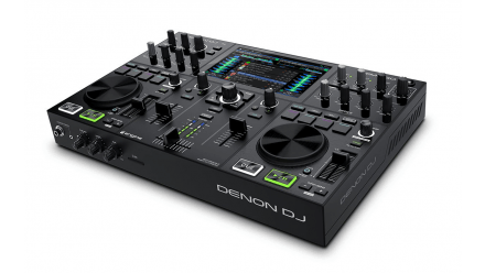 2-Deck Rechargeable Smart DJ Console with 7” Touchscreen