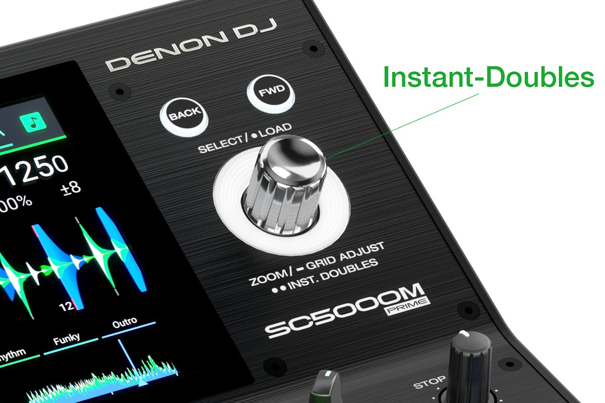 Denon DJ SC5000M DJ Media Player  Instant Double