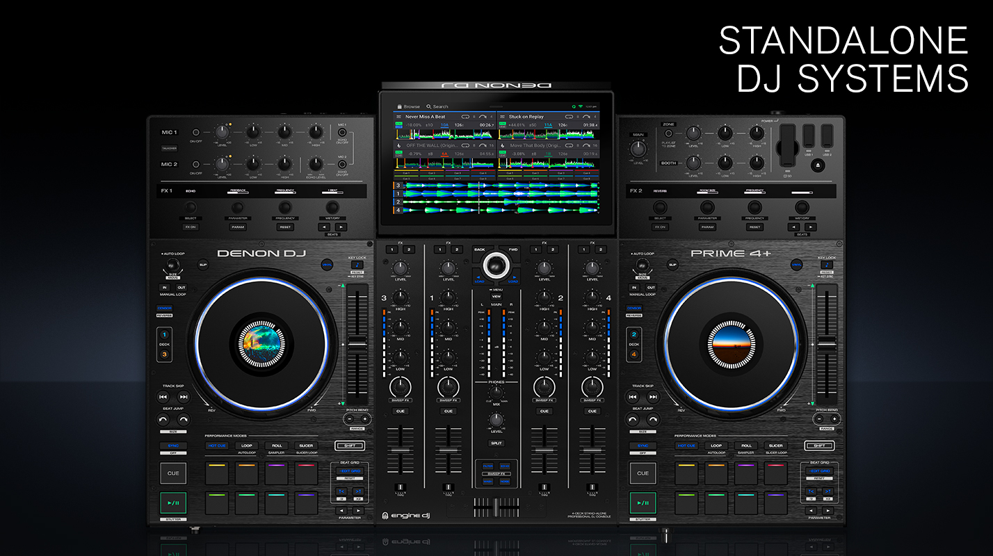 Denon DJ and  Announce  Music Enabled DJ Hardware