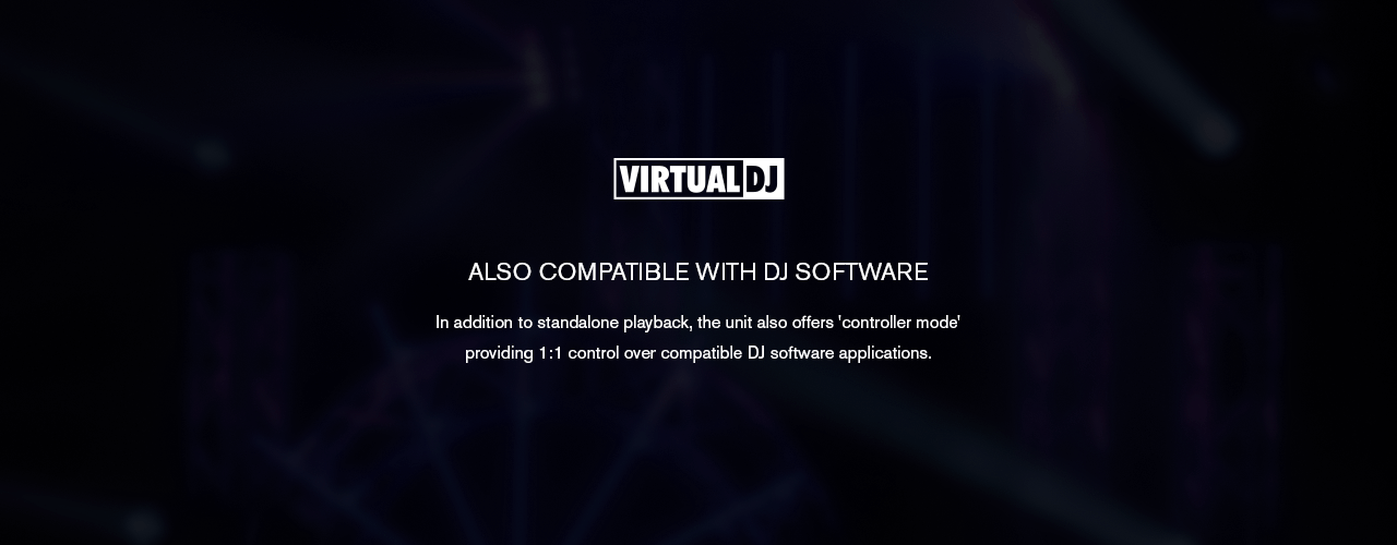 Controller Mode provides 1:1 control over VirtualDJ