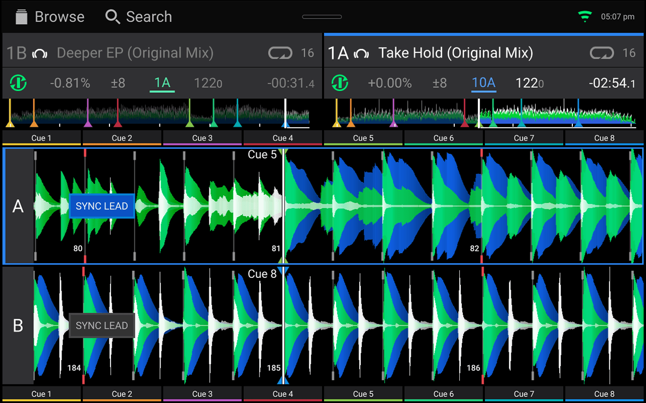 Playing streamed music straight from the SC5000M PRIME is easy with it's built-in internet connections